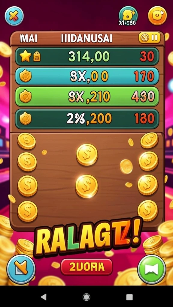 Menawarkan berbagai slot dengan tema menarik.