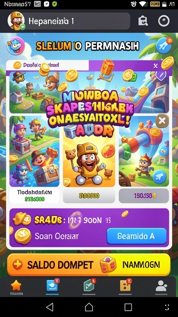 Fitur bonus promosi yang menguntungkan pengguna.