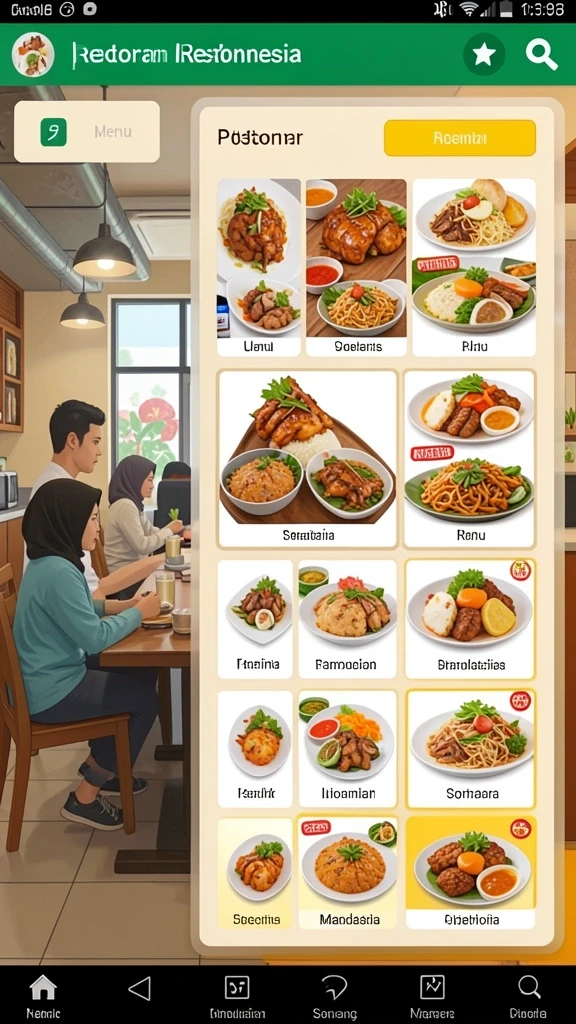 Grafis yang memukau dengan detail tinggi.