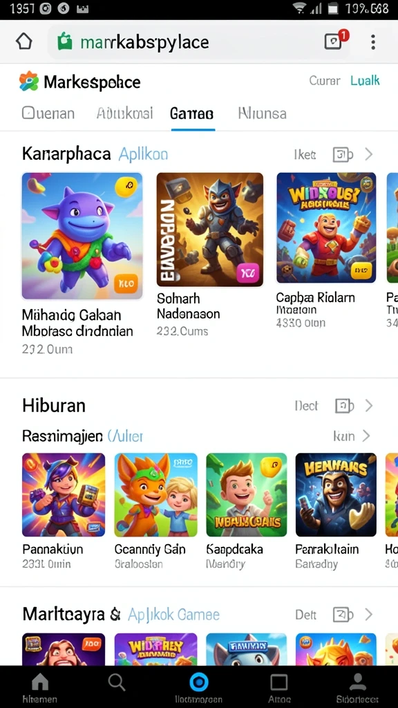 Tampilan antarmuka pengguna yang intuitif dan mudah digunakan.