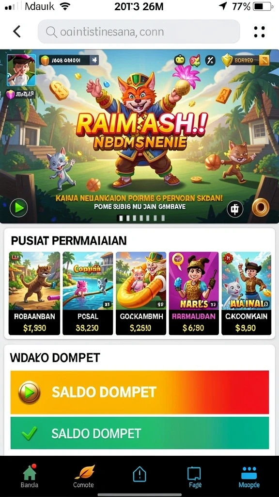 Karakter unik yang dapat dimainkan dengan gaya berbeda.