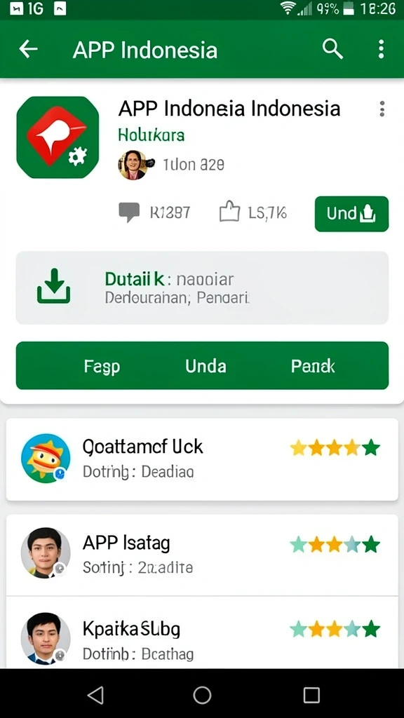 Menu gameplay yang intuitif dan user-friendly.