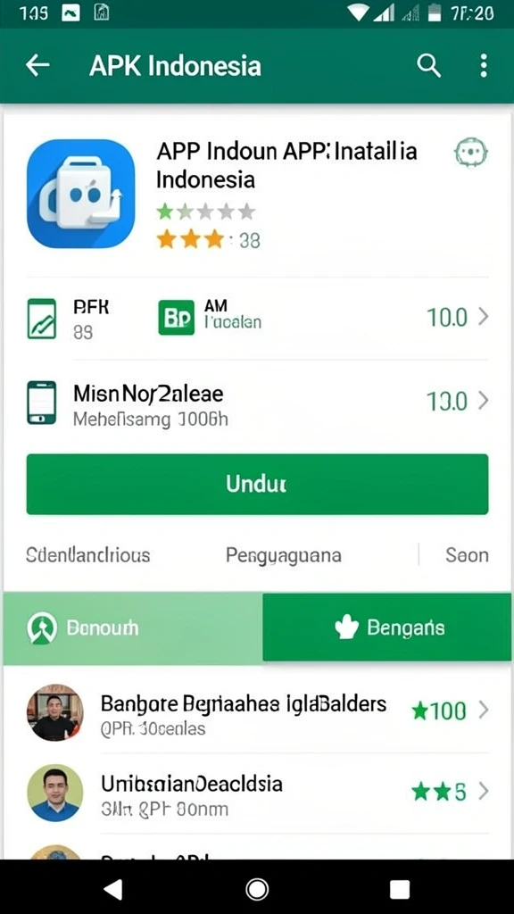 Tampilan antarmuka yang ramah pengguna.