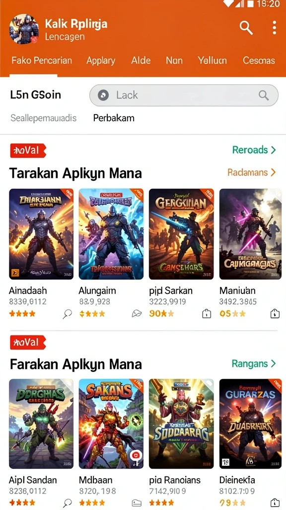 Momen seru dalam petualangan AFAF yang menegangkan.