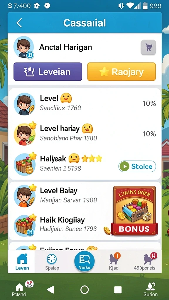 Antarmuka aplikasi ALEXISTOGEL yang user-friendly.