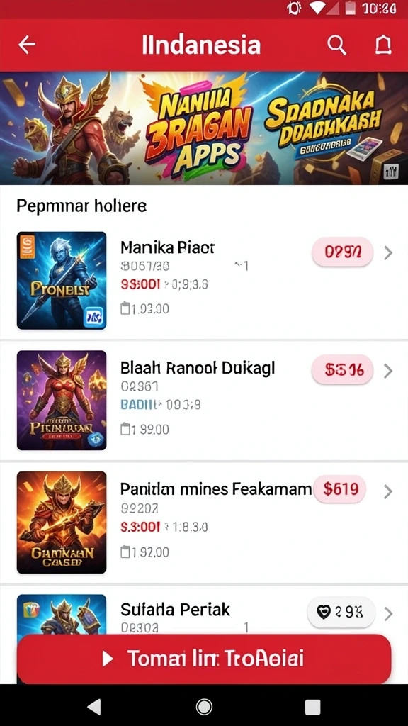 Screenshot menunjukkan petualangan karakter yang berani.