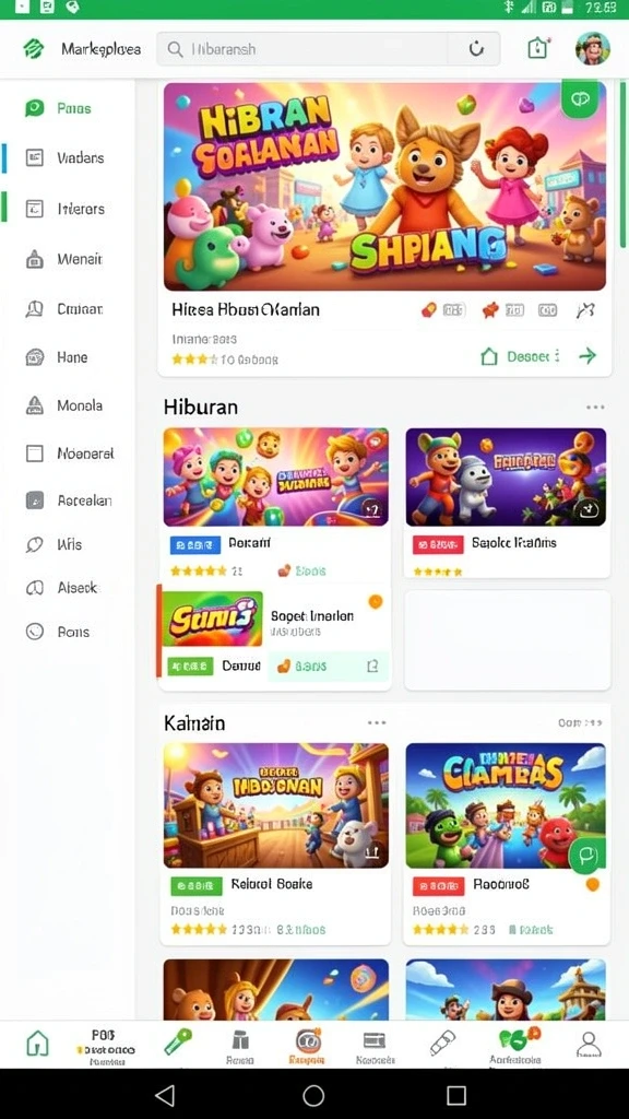 Grafis yang memukau dan detail yang sangat menarik.