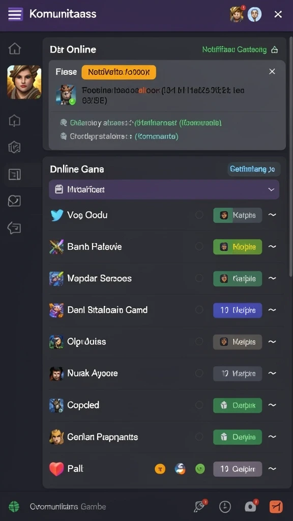 Tampilan awal game yang mengesankan.