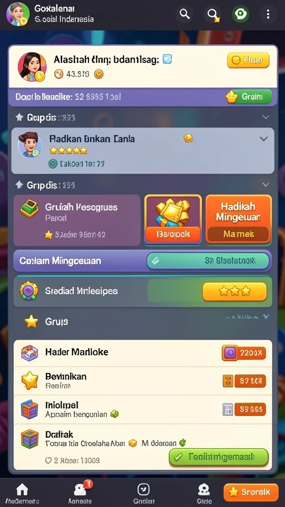 Mode multiplayer untuk bermain bersama teman.