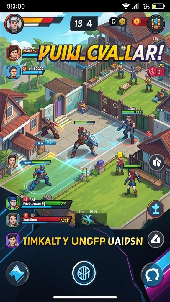 Fitur multiplayer memungkinkan interaksi dengan pemain lain.