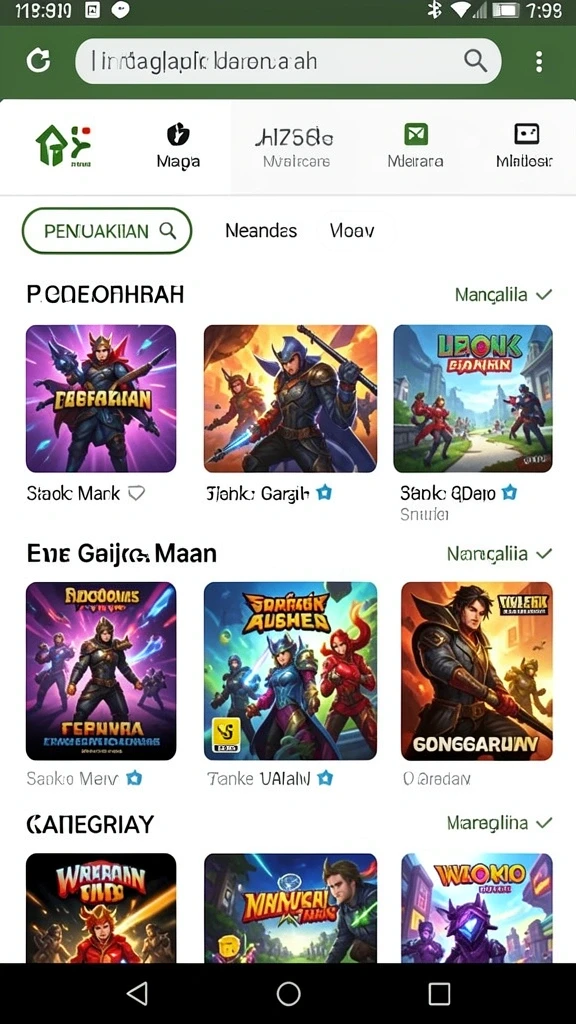 Tangkapan layar menampilkan gameplay seru di level menantang.