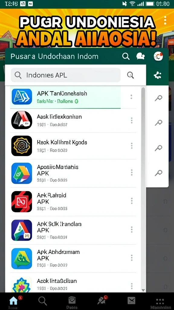 Tampilan antarmuka yang menarik dan user-friendly.