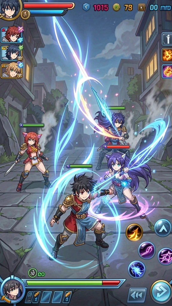 Screenshot menunjukkan mode multiplayer yang seru.
