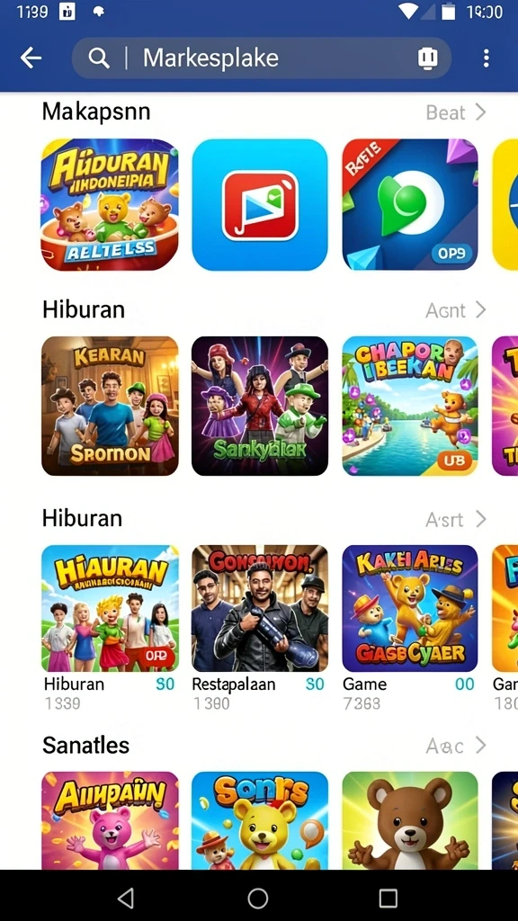 Tampilan antarmuka yang mudah digunakan dan menarik.