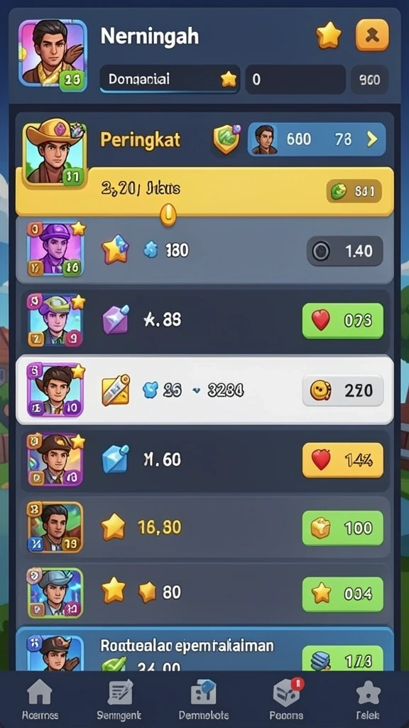 Mode multiplayer yang memungkinkan bermain dengan teman.