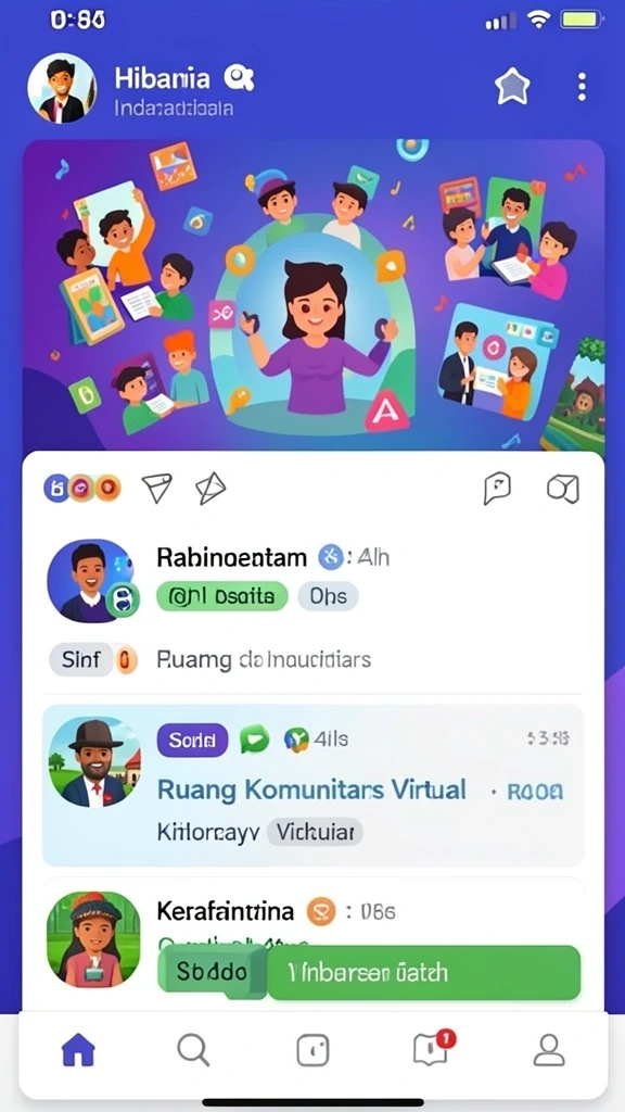 Tampilan antarmuka yang menarik dan ramah pengguna.
