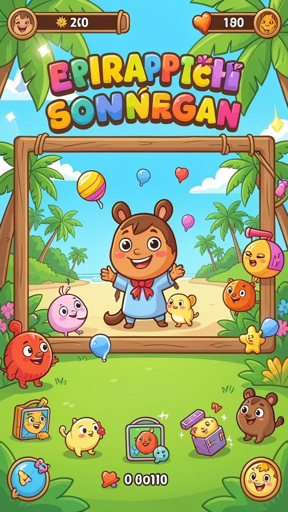 Tampilan permainan slot yang menarik dan penuh warna.