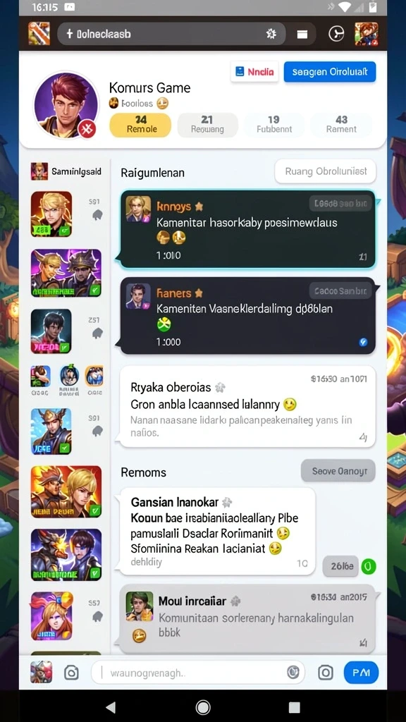 Pengguna dapat menikmati berbagai mode permainan yang seru.