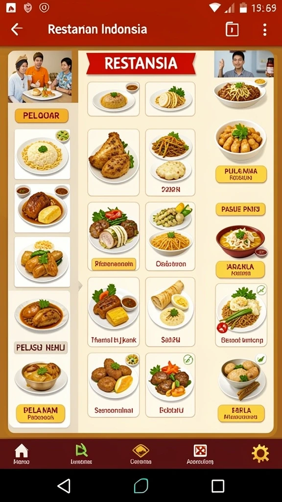 Berbagai kategori pertanyaan menarik untuk diuji.