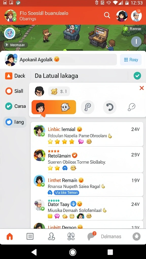Tampilan antarmuka pengguna yang ramah.