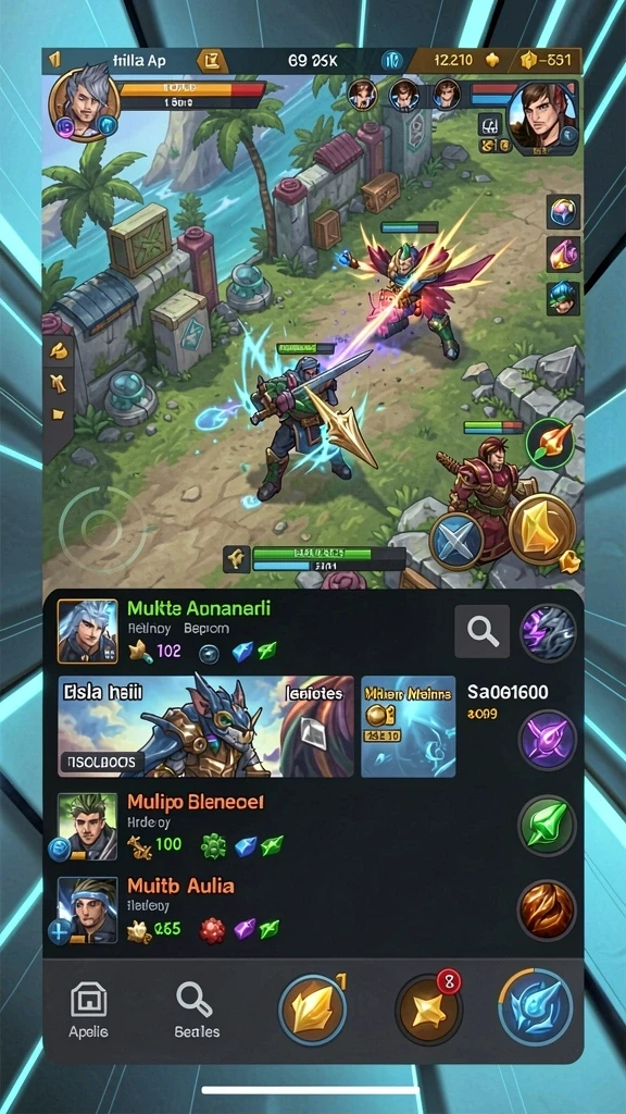 Mode multiplayer memungkinkan Anda bersaing dengan teman-teman.