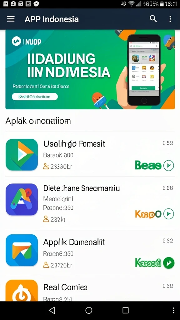 Antarmuka pengguna yang sederhana dan mudah digunakan.