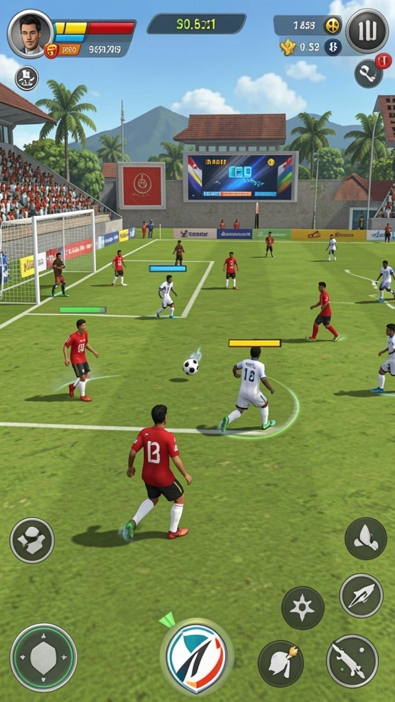 Kontrol intuitif yang memudahkan pemain baru.