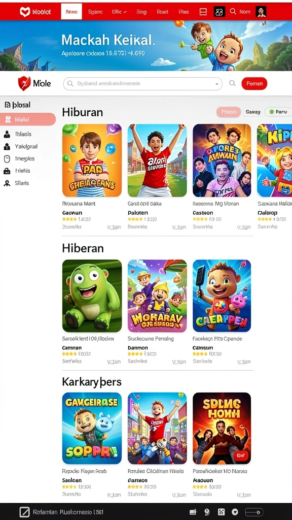 Tangkapan layar menyajikan moment multiplayer yang seru.