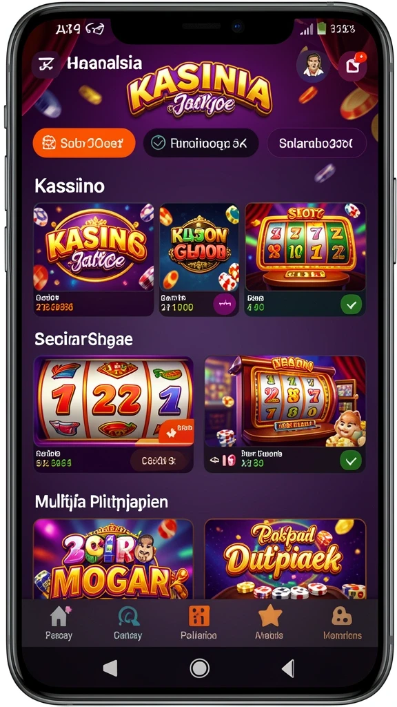 Tangkapan layar memperlihatkan sistem upgrade karakter yang menarik.
