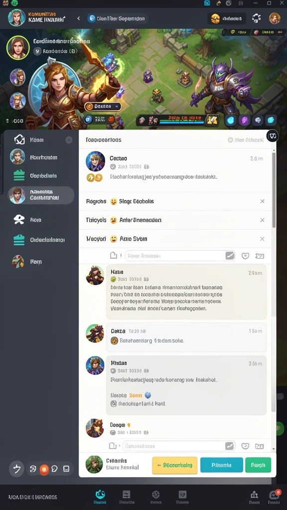 Tangkapan layar menunjukkan mode multiplayer dengan pemain lain.