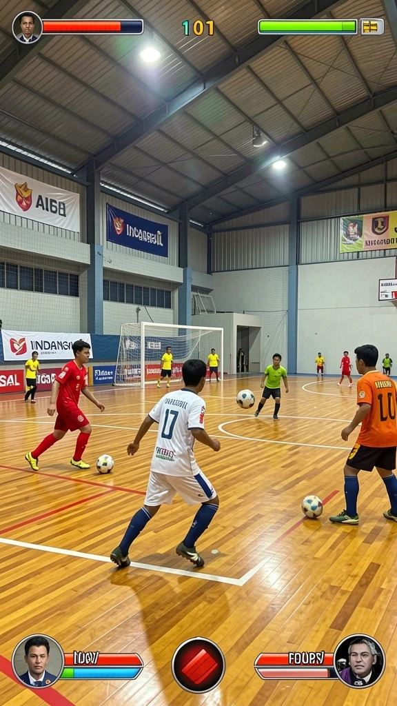 Tampilan antarmuka yang modern dan menarik.