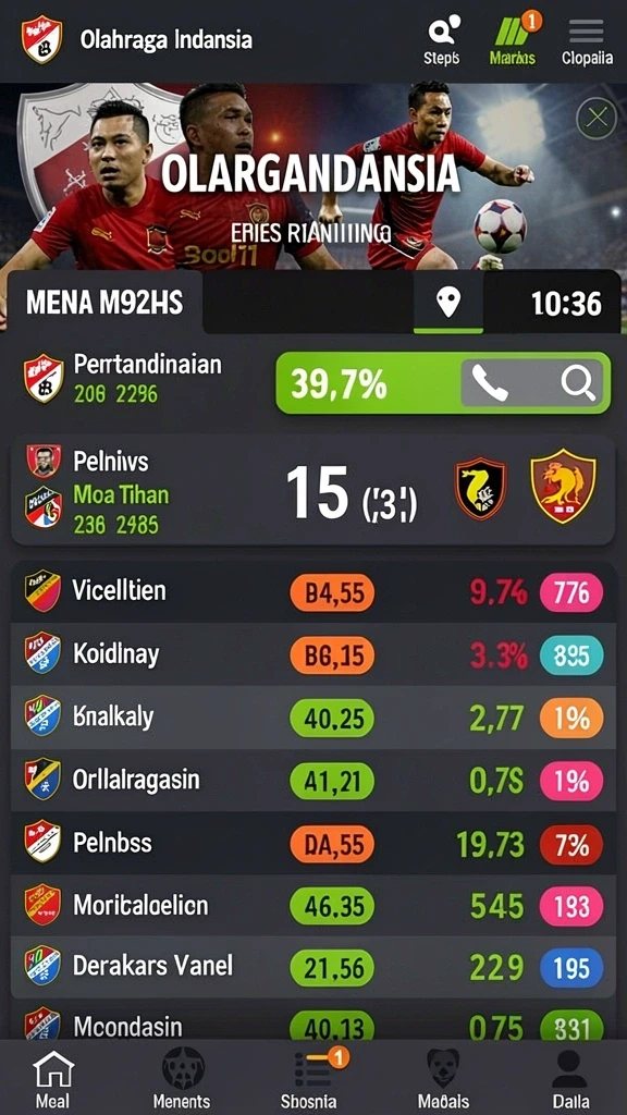 Screenshot fitur live draw yang real-time.