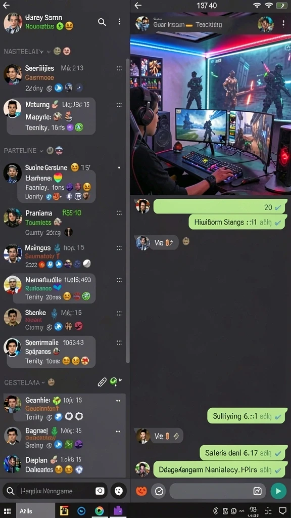 Screenshot bonus promosi untuk pengguna baru.