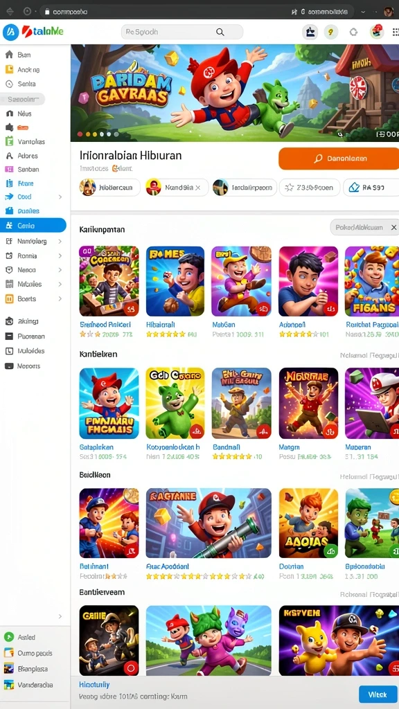 Fitur mode multipemain yang memungkinkan pemain bersaing.