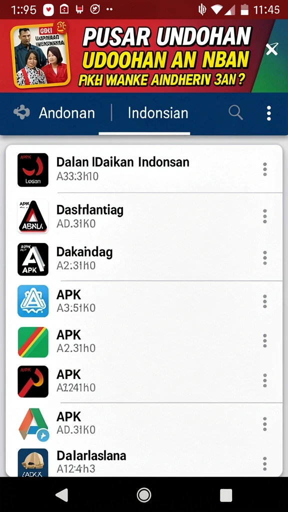 Tampilan level yang menakjubkan dan penuh warna.