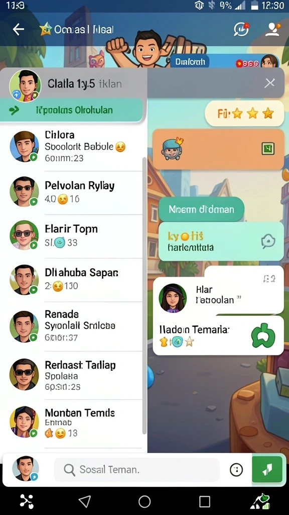 Tampilan antarmuka yang sederhana dan intuitif.
