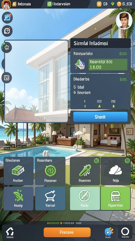 Interaksi multiplayer dengan teman-teman secara langsung.