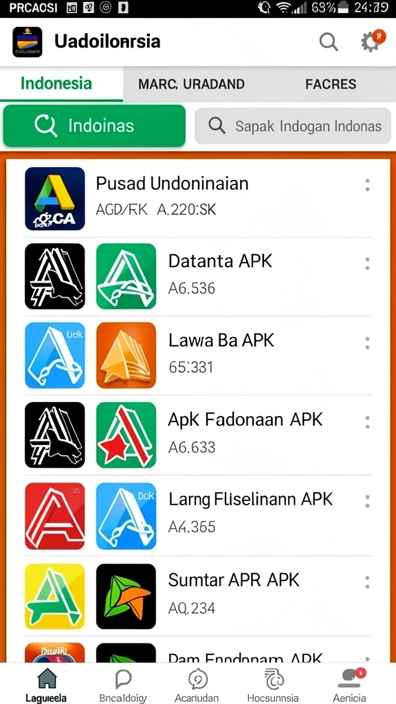 Antarmuka pengguna yang intuitif dan menarik.