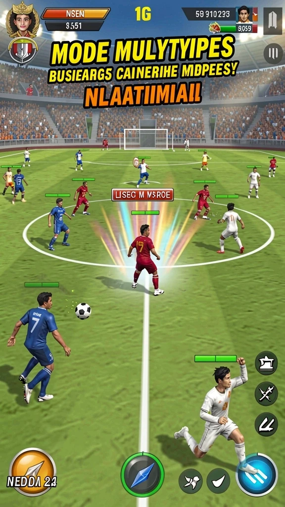 Tantangan menarik di setiap level permainan.